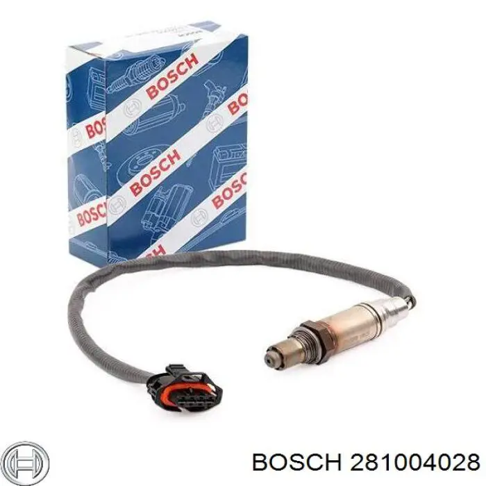 281004028 Bosch Sonda lambda de oxígeno posterior al catalizador