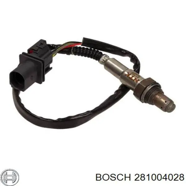 Sonda lambda de oxígeno posterior al catalizador 281004028 Bosch