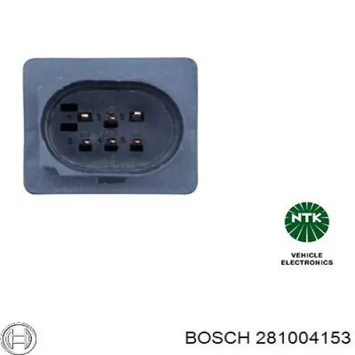 281004153 Bosch sonda lambda sensor de oxigeno para catalizador