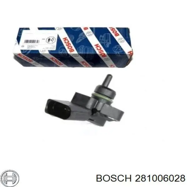 281006028 Bosch sensor de presion de carga (inyeccion de aire turbina)