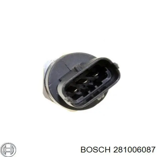 281006087 Bosch sensor de presión de combustible