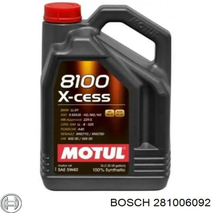 281006092 Bosch Sensor de flujo de aire