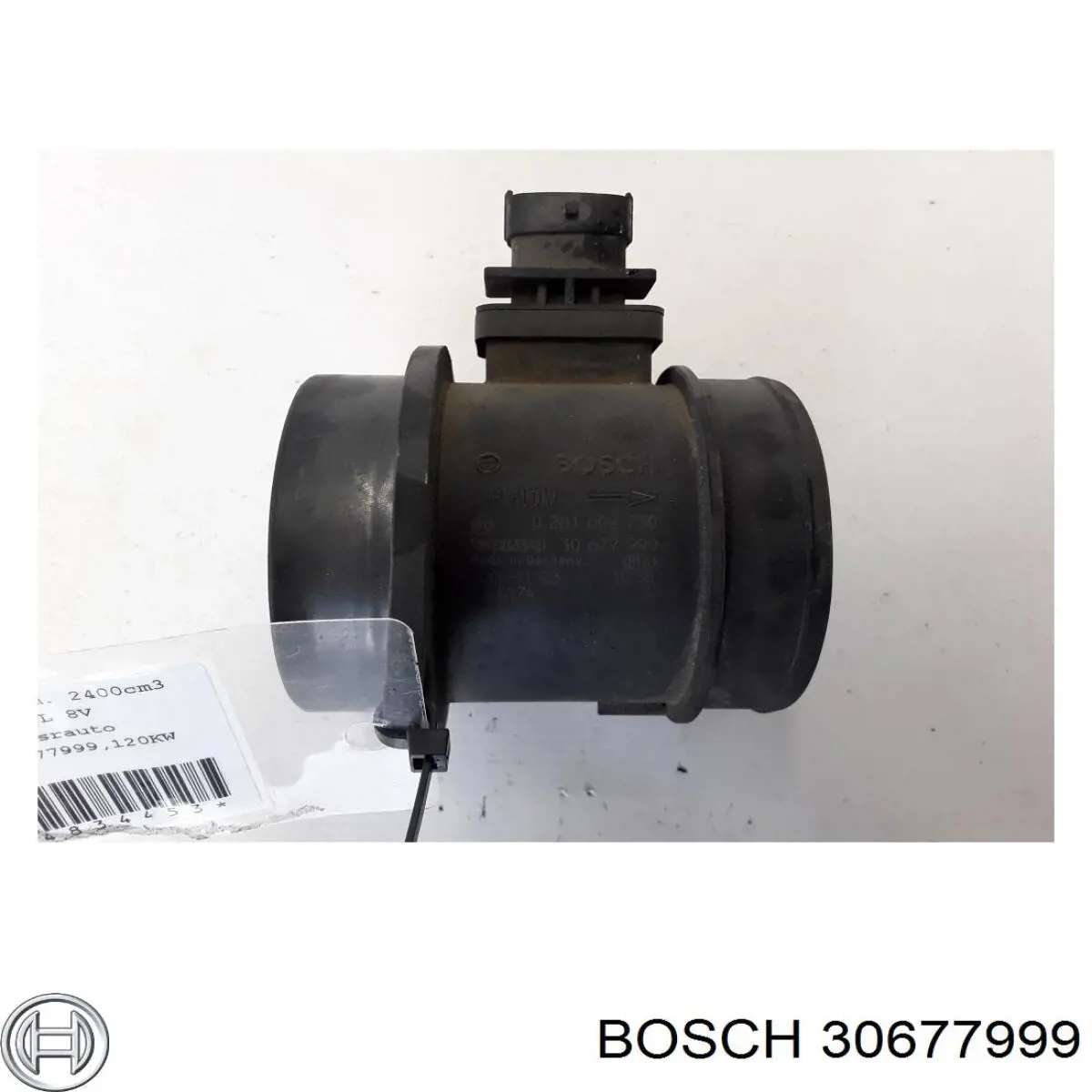 30677999 Bosch sensor de flujo de aire/medidor de flujo (flujo de aire masibo)