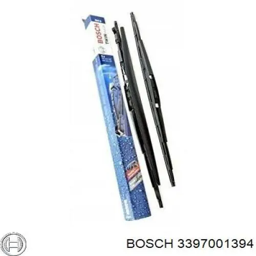 3397001394 Bosch juego de limpiaparabrisas de luna delantera, 2 piezas