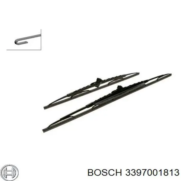 3397001813 Bosch limpiaparabrisas