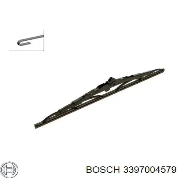 3 397 004 579 Bosch limpiaparabrisas de luna trasera