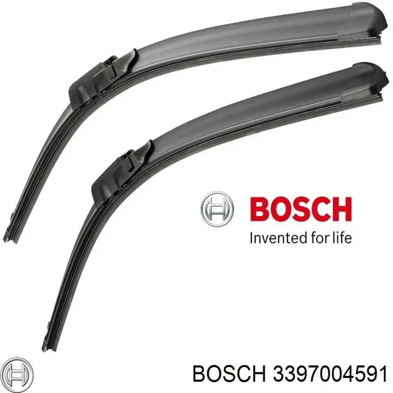 3397004591 Bosch limpiaparabrisas de luna delantera conductor