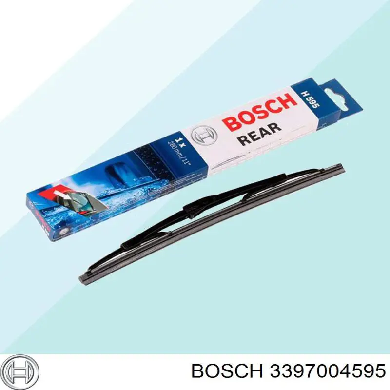 3397004595 Bosch limpiaparabrisas de luna trasera