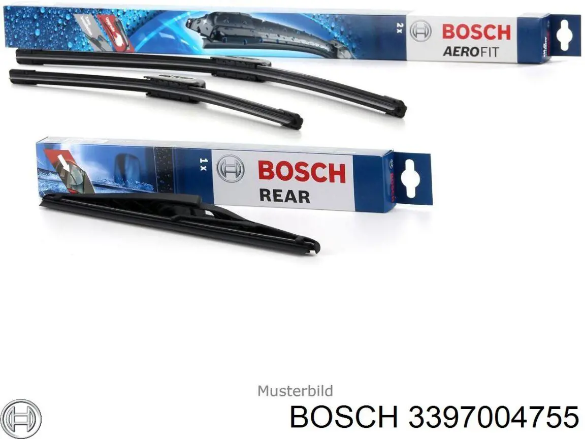 Limpiaparabrisas posterior Bosch 3397004755