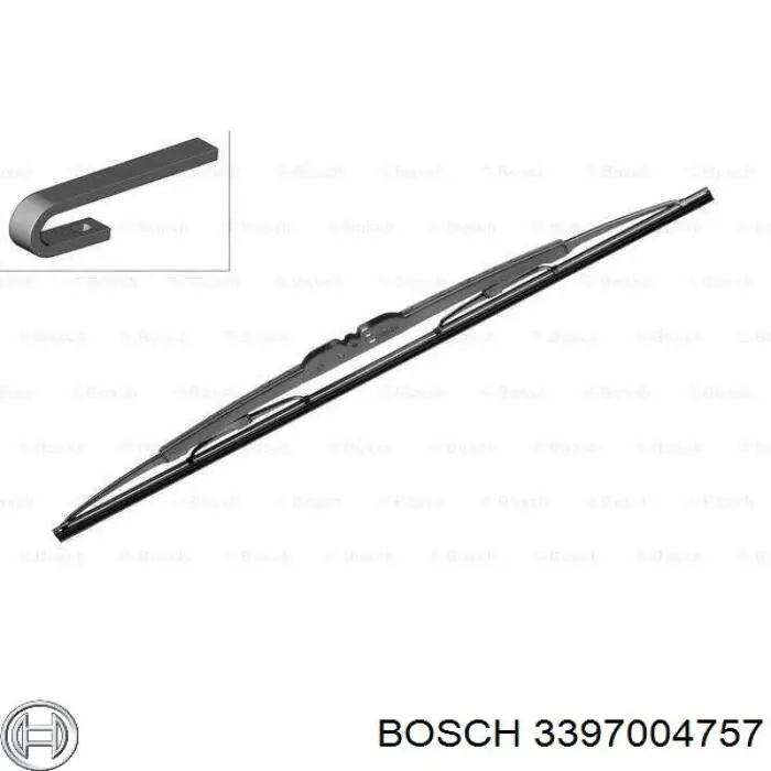 Limpiaparabrisas posterior Bosch 3397004757