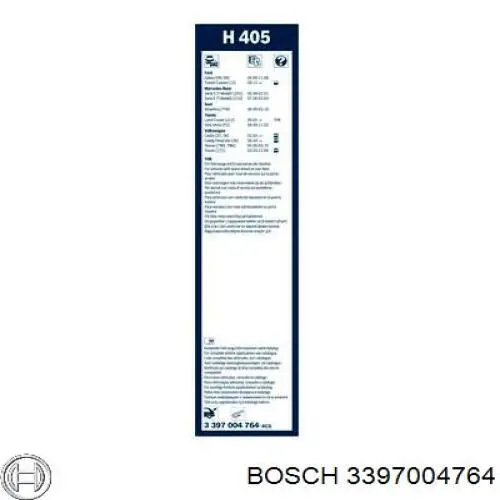 68410 Metalcaucho Limpiaparabrisas trasero