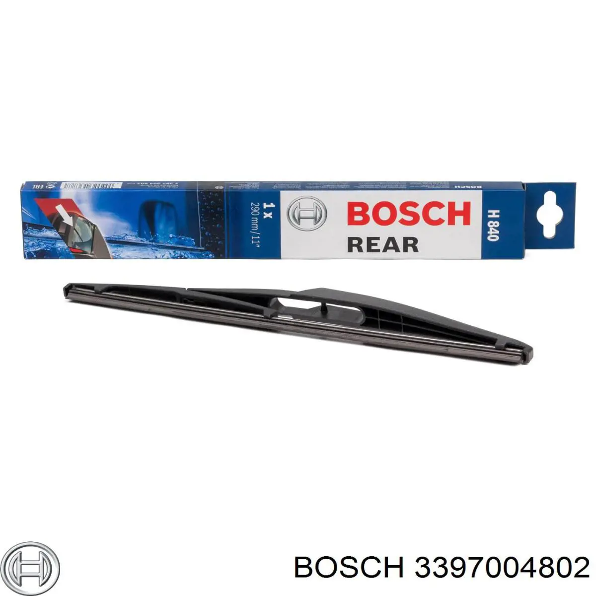 3397004802 Bosch limpiaparabrisas de luna trasera