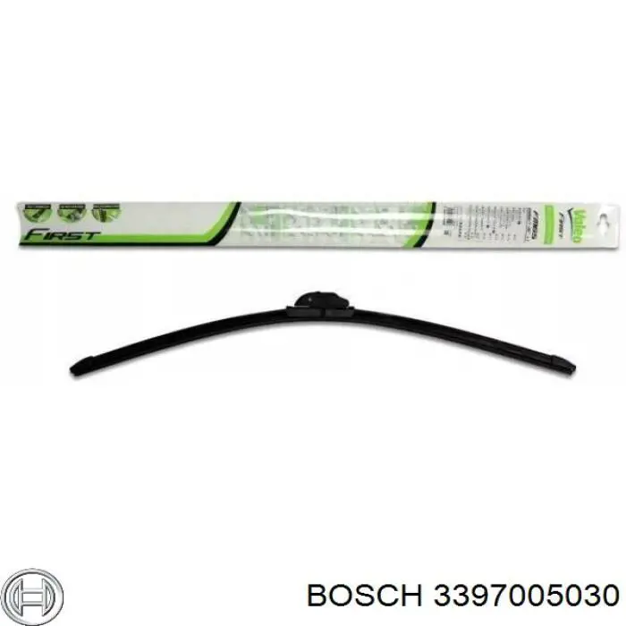 Comprar 3397005030 Bosch Juego de escobillas de luna delantera, 2 piezas