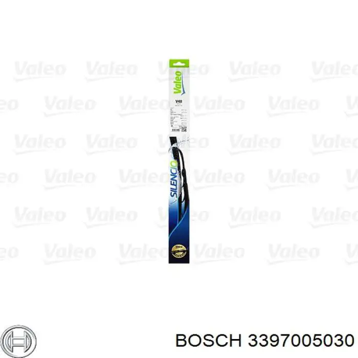 3397005030 Bosch Escobillas Limpiaparabrisas delanteras