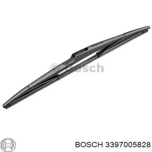 3397005828 Bosch limpiaparabrisas de luna trasera