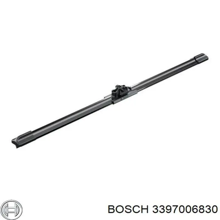 Escobilla del limpiaparabrisas del lado del conductor 3397006830 Bosch