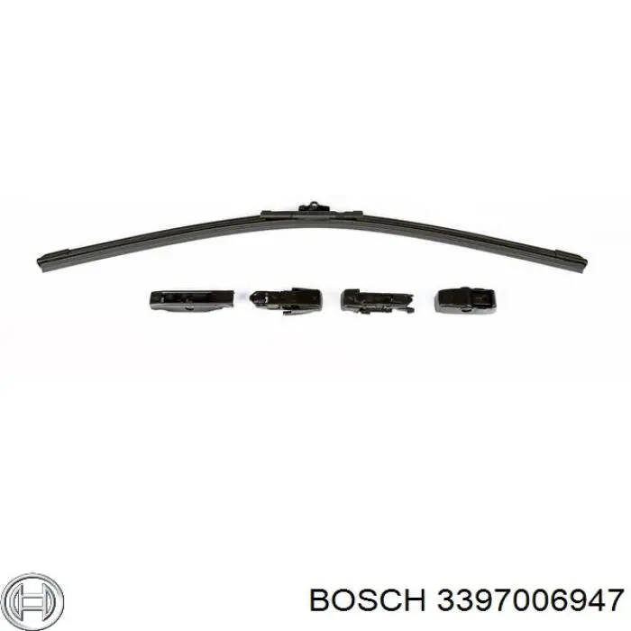 3397006947 Bosch limpiaparabrisas de luna delantera copiloto