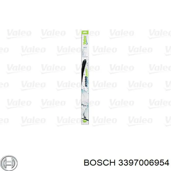 Limpiaparabrisas delantera conductor Peugeot/Citroen 6423H5
