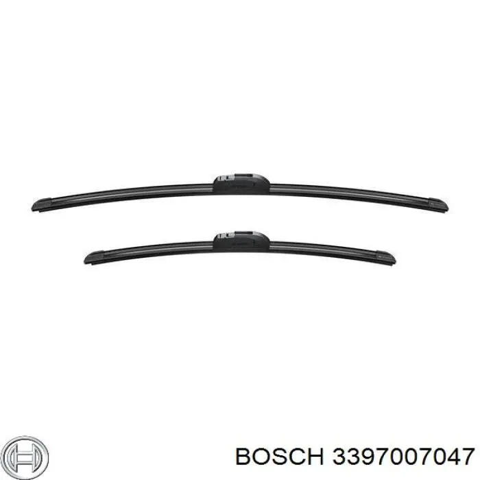 3397007047 Bosch Escobillas Limpiaparabrisas delanteras