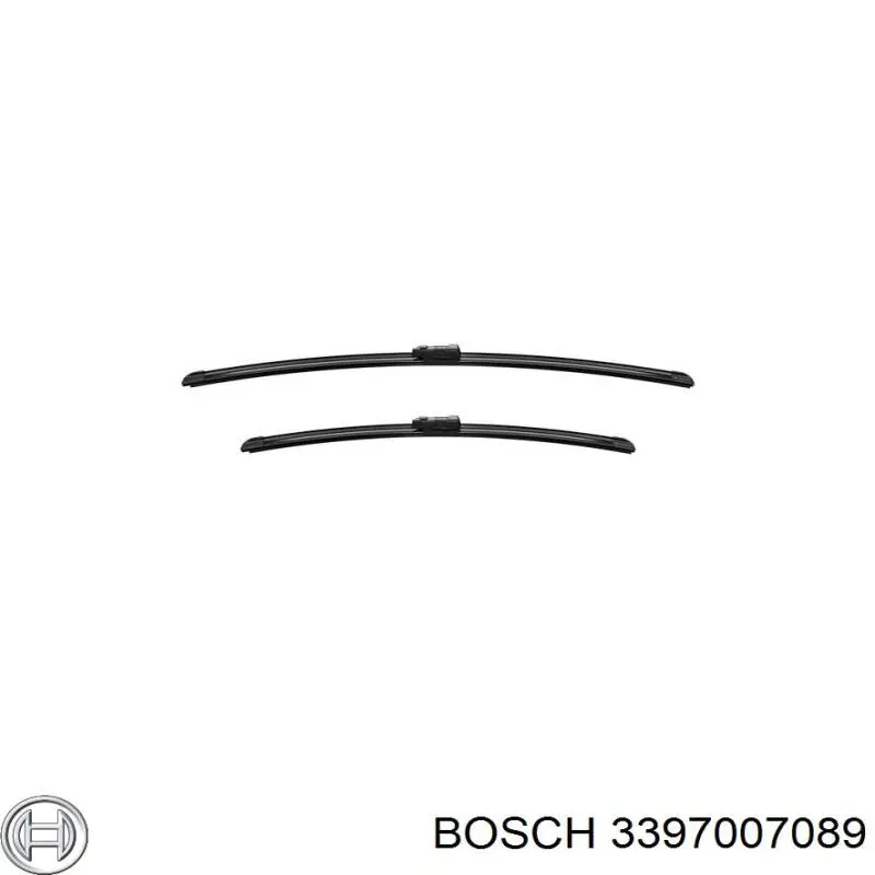 3397007089 Bosch Escobillas Limpiaparabrisas delanteras
