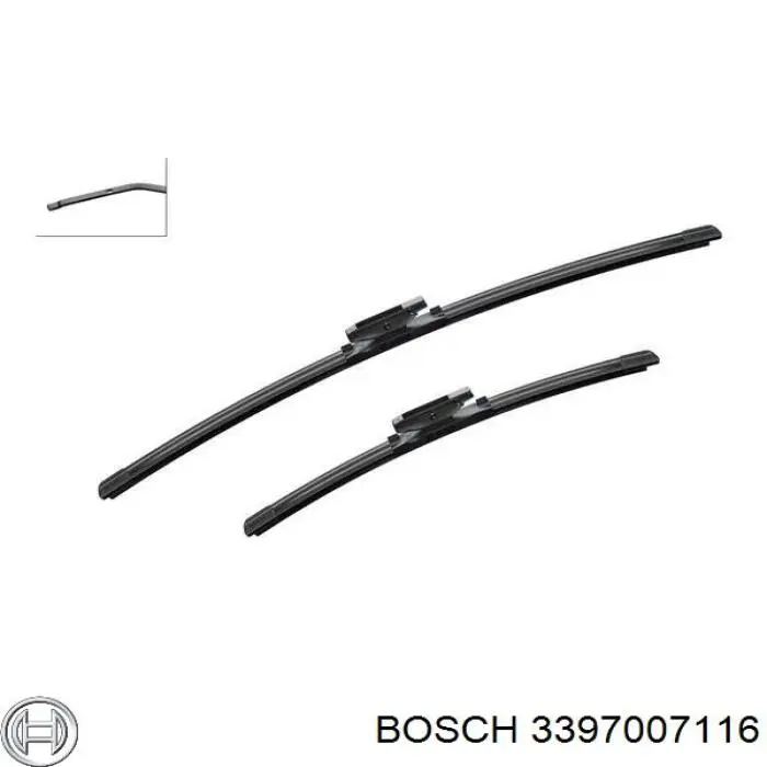 3397007116 Bosch limpiaparabrisas