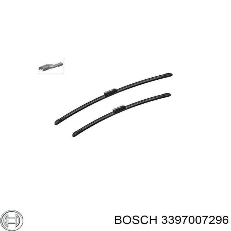 Escobillas delanteras Bosch 3397007296 precio, desde 22,24 EUR