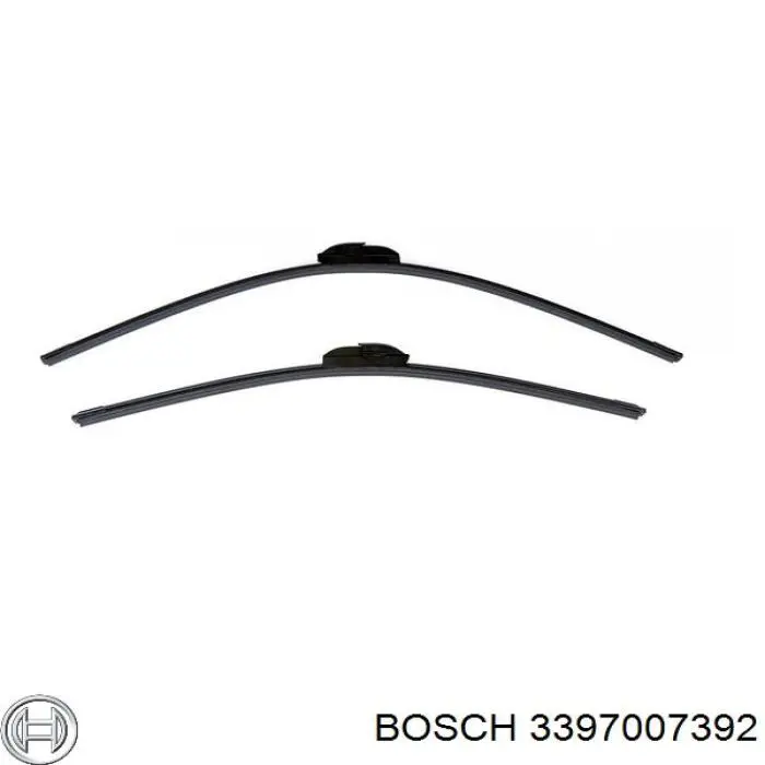 3397007392 Bosch limpiaparabrisas de luna delantera conductor