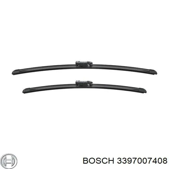 3397007408 Bosch limpiaparabrisas de luna delantera conductor