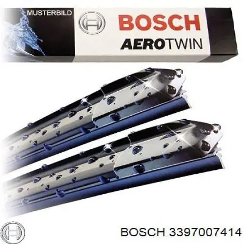 Escobillas delanteras Bosch 3397007414 precio, desde 21,26 EUR