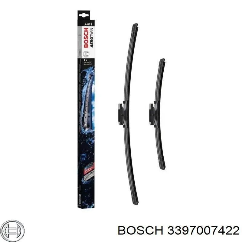 3397007422 Bosch Escobillas Limpiaparabrisas delanteras