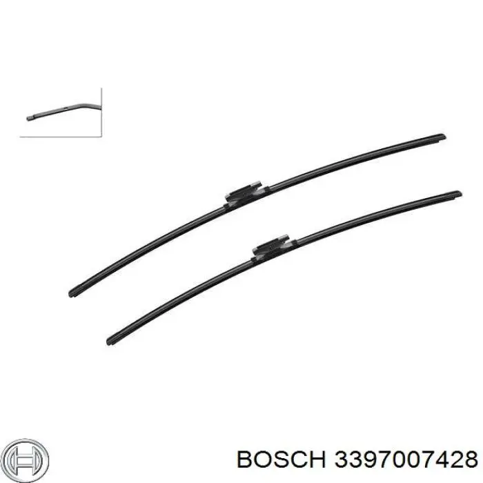 3397007428 Bosch limpiaparabrisas