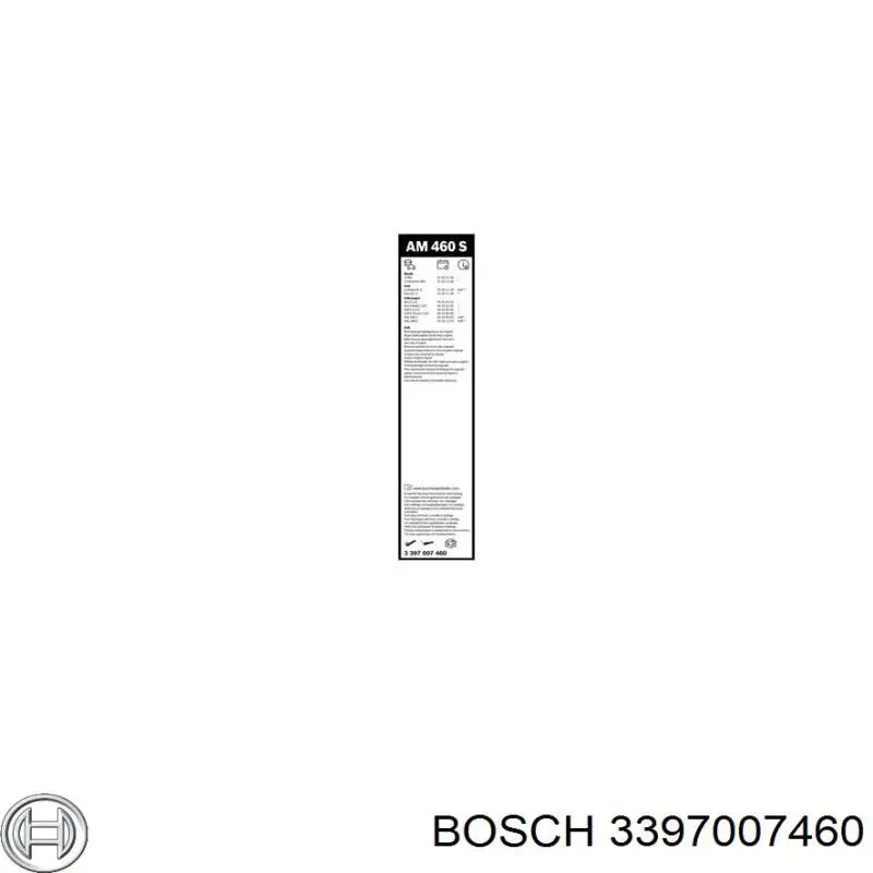 3397007460 Bosch limpiaparabrisas