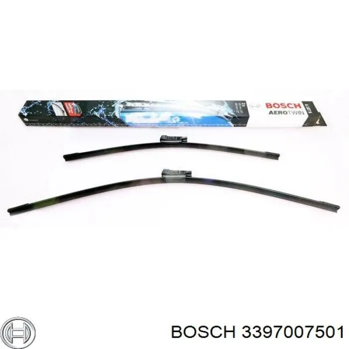 Escobillas delanteras Bosch 3397007501 precio, desde 30,59 EUR