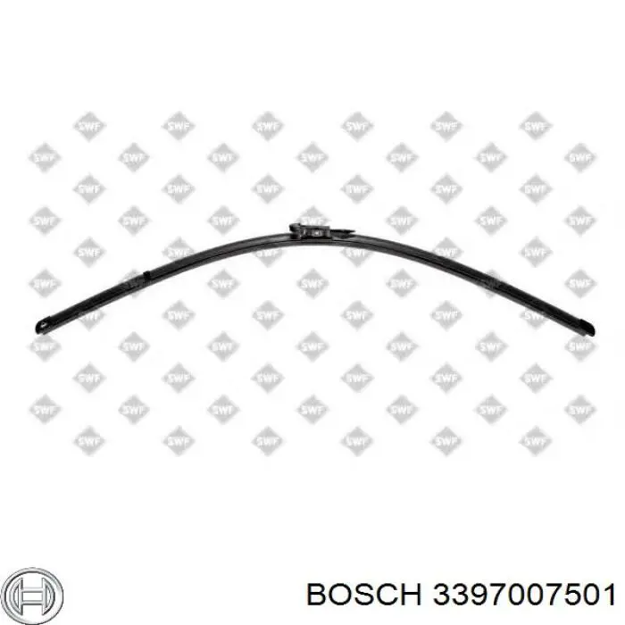 Comprar 3397007501 Bosch Juego de escobillas de luna delantera, 2 piezas