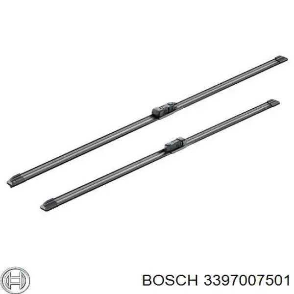 3397007501 Bosch Escobillas Limpiaparabrisas delanteras