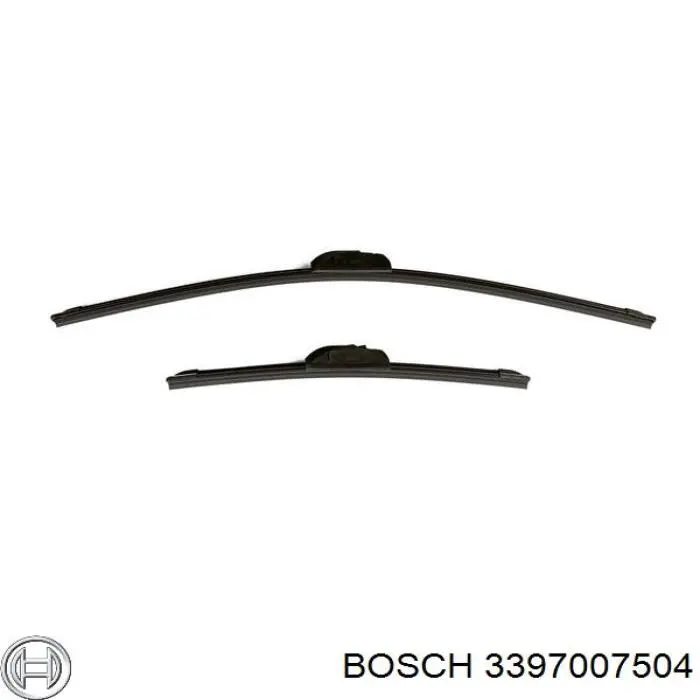 3397007504 Bosch Escobillas Limpiaparabrisas delanteras