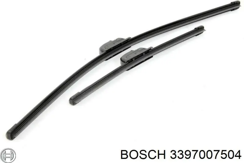 Comprar 3397007504 Bosch Juego de escobillas de luna delantera, 2 piezas