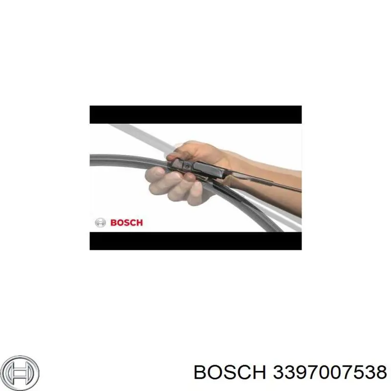 3397007538 Bosch limpiaparabrisas