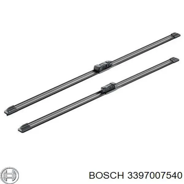 Escobillas delanteras Bosch 3397007540 precio, desde 25,83 EUR