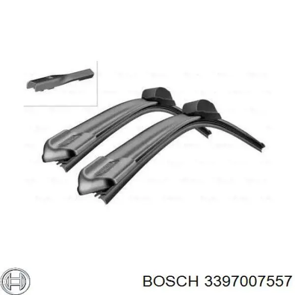 Limpiaparabrisas delanteras 3397007557 Bosch
