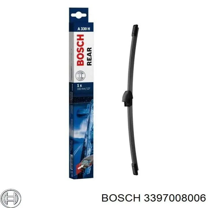 3397008006 Bosch limpiaparabrisas de luna trasera