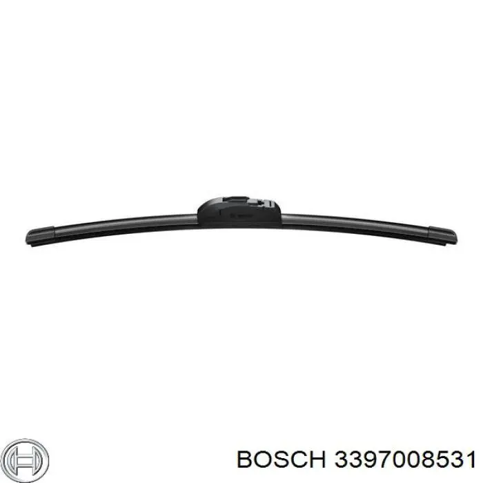 Limpiaparabrisas delantera copiloto Bosch 3397008531