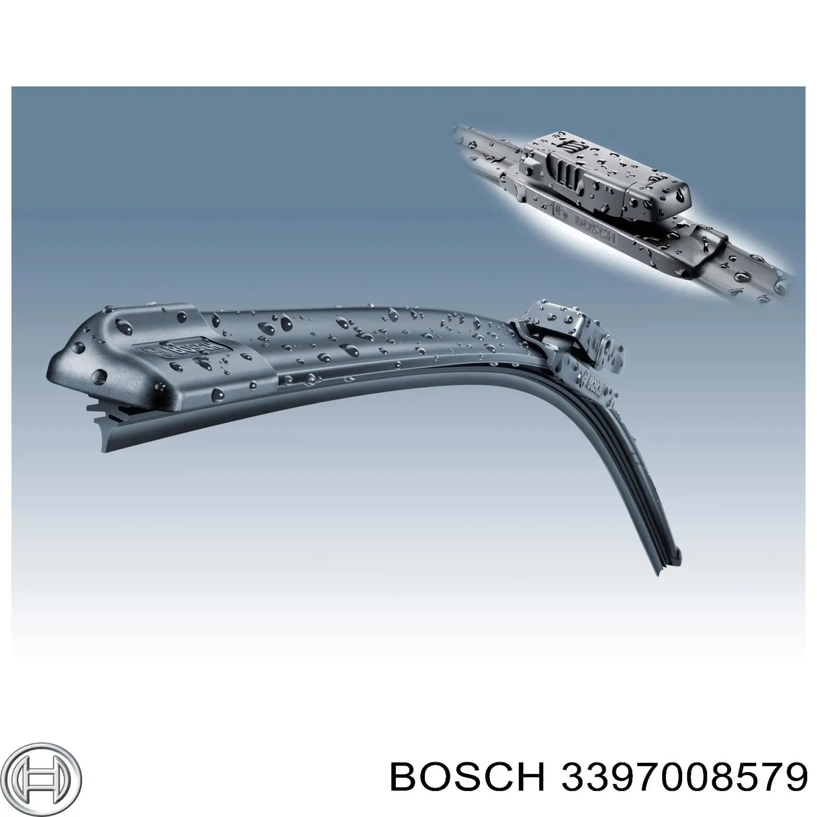 3397008579 Bosch limpiaparabrisas de luna delantera copiloto