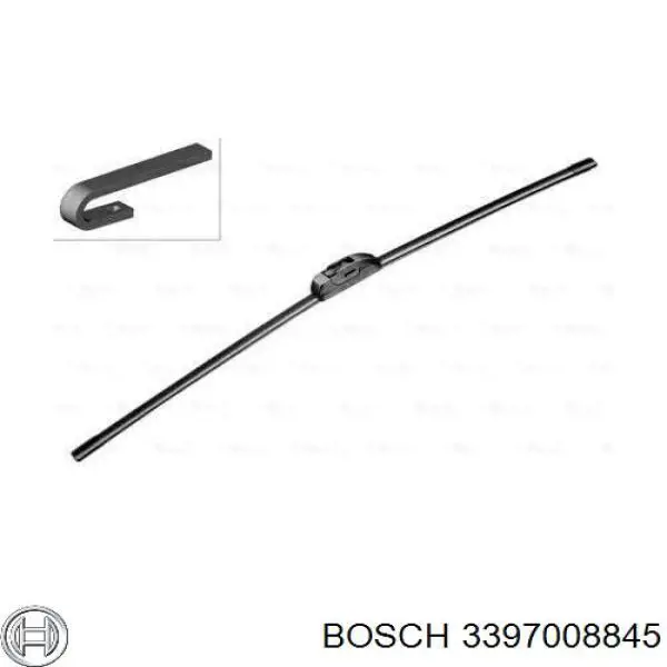 3397008845 Bosch Limpiaparabrisas delantera conductor