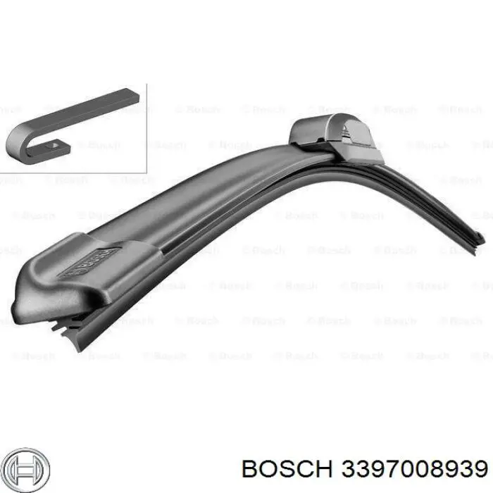 3397008939 Bosch Limpiaparabrisas delantera conductor