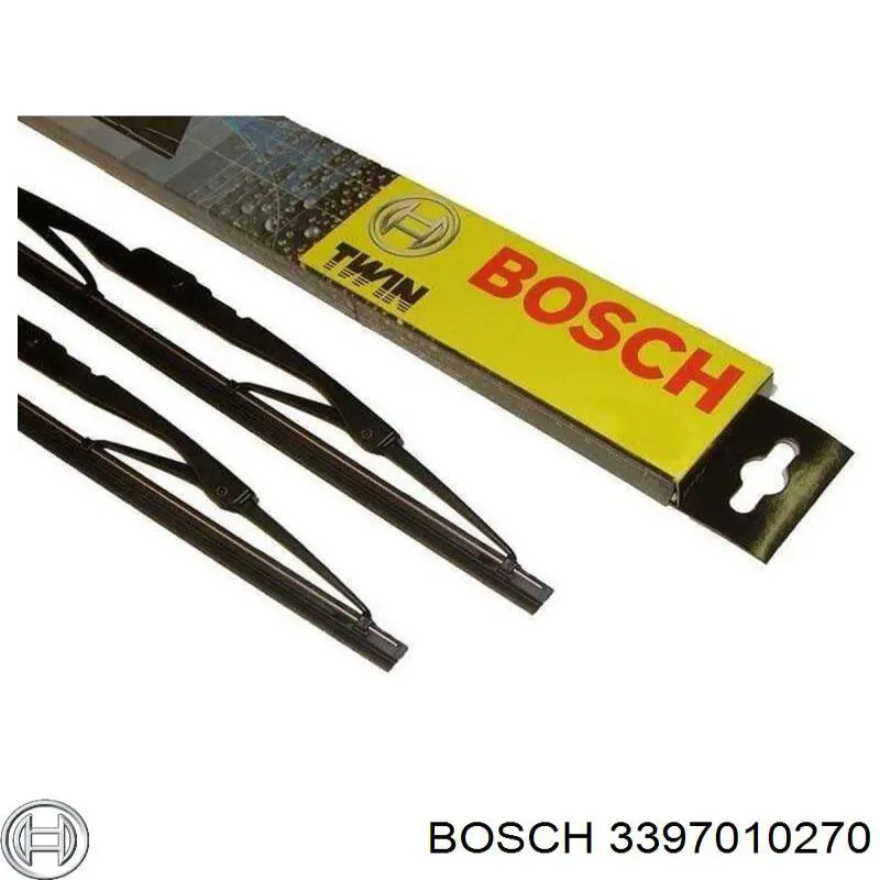 Escobillas delanteras Bosch 3397010270 precio, desde 18,37 EUR