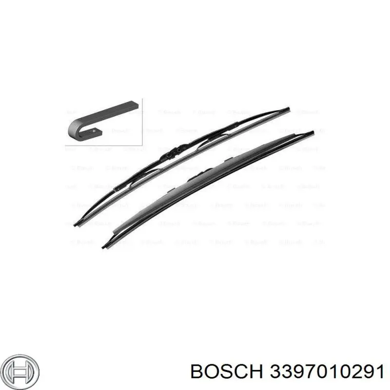 Escobilla del limpiaparabrisas del lado del conductor Bosch 3397010291 precio, desde 54,50 EUR