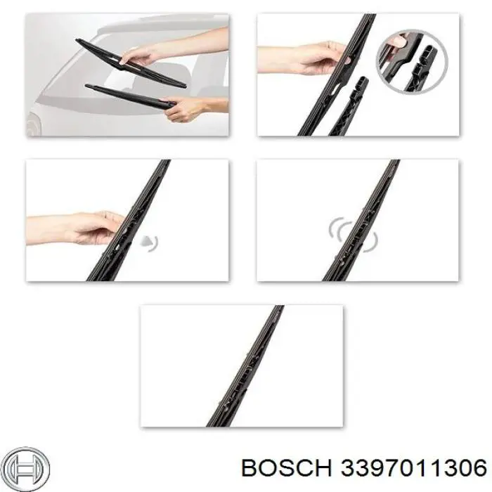 Escobilla del limpiaparabrisas trasero Bosch 3397011306 precio, desde 17,22 EUR