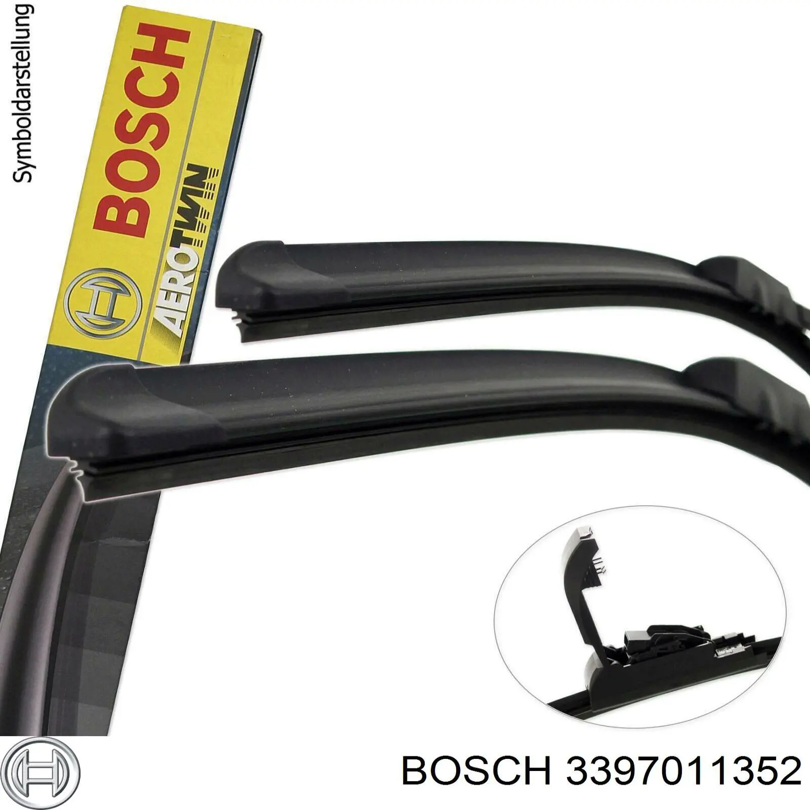 3397011352 Bosch Escobillas Limpiaparabrisas delanteras