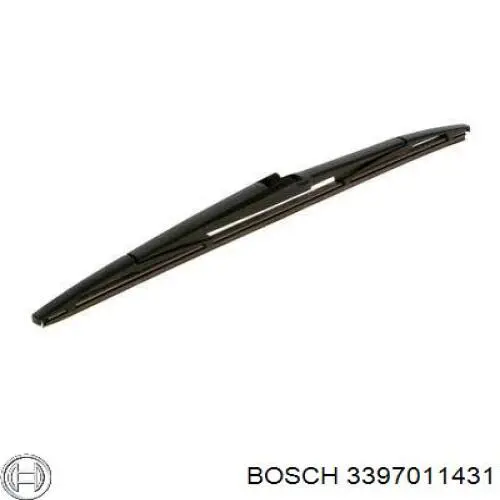 3397011431 Bosch limpiaparabrisas de luna trasera